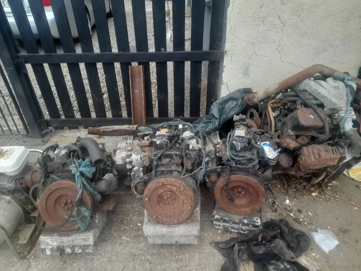 3 x 3 Cylinder Diesel Engines & 1 x Isuzu Engine - Image 1