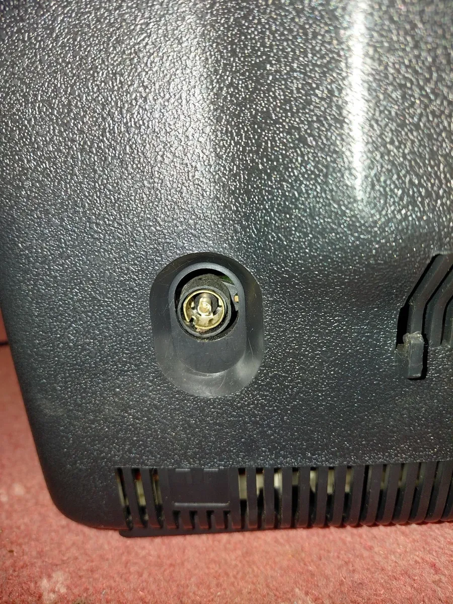 1970s / 1980s  Black + White Portable Television - Image 4