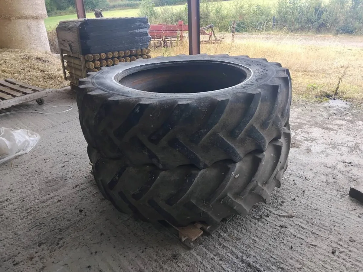 Tyres off ford 7610's - Image 2