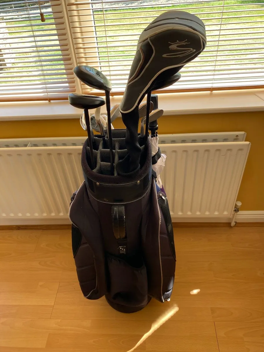 Full set of graphite woods and irons - Image 2