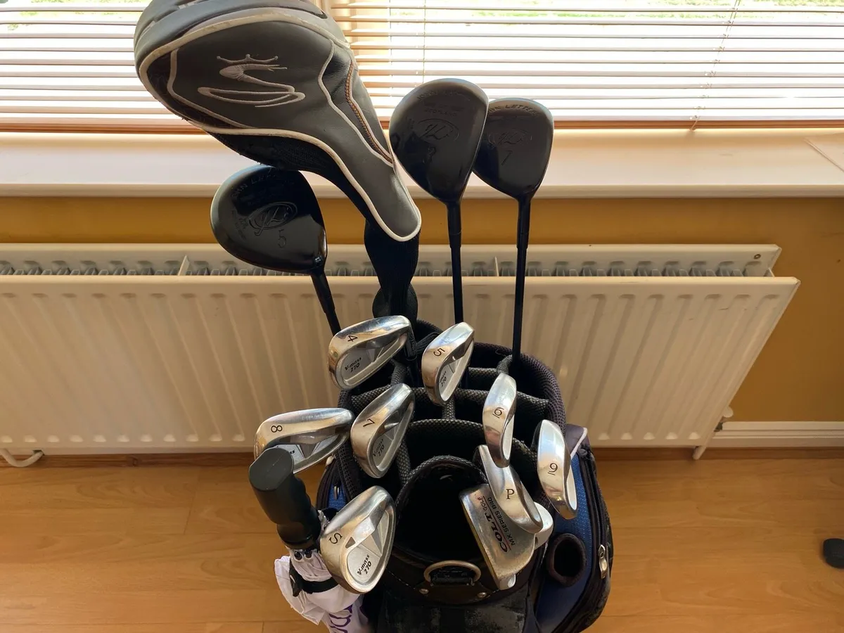 Full set of graphite woods and irons - Image 1