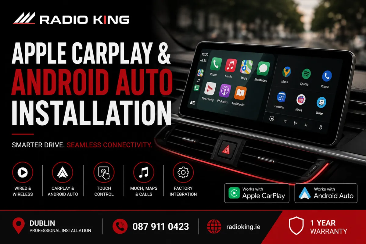 Apple CarPlay & Android Auto Installation Dublin