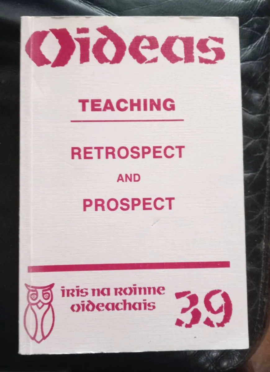 Oideas Teaching Retrospect Prospect 1992 Book - Image 1