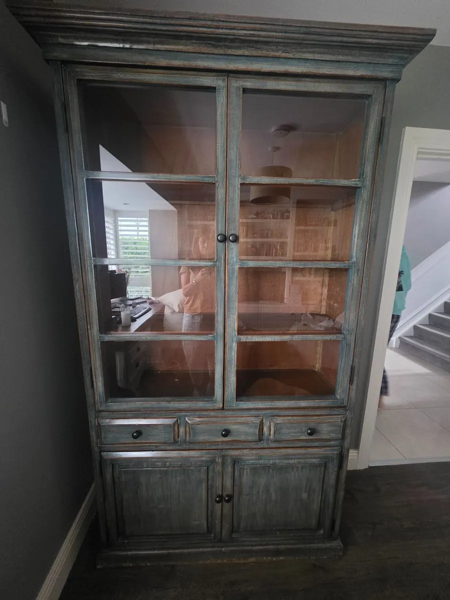 Beautiful Large Glass Display Cabinet / Press – St - Image 3