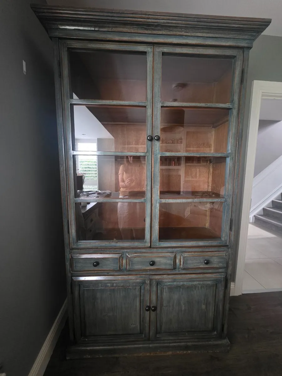 Beautiful Large Glass Display Cabinet / Press – St - Image 1