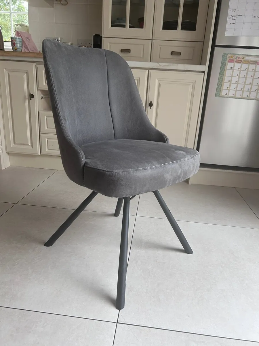 Dining room chairs x5 - Image 3