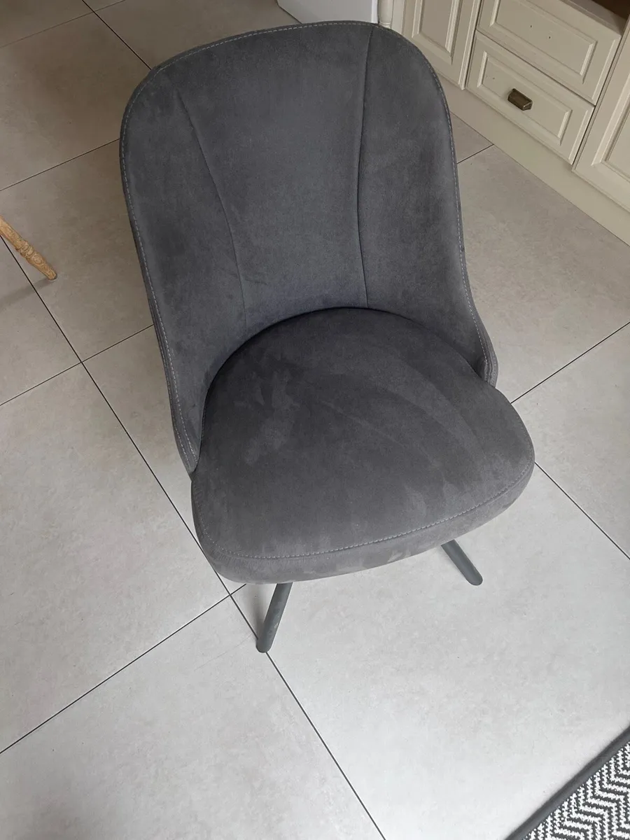 Dining room chairs x5 - Image 4