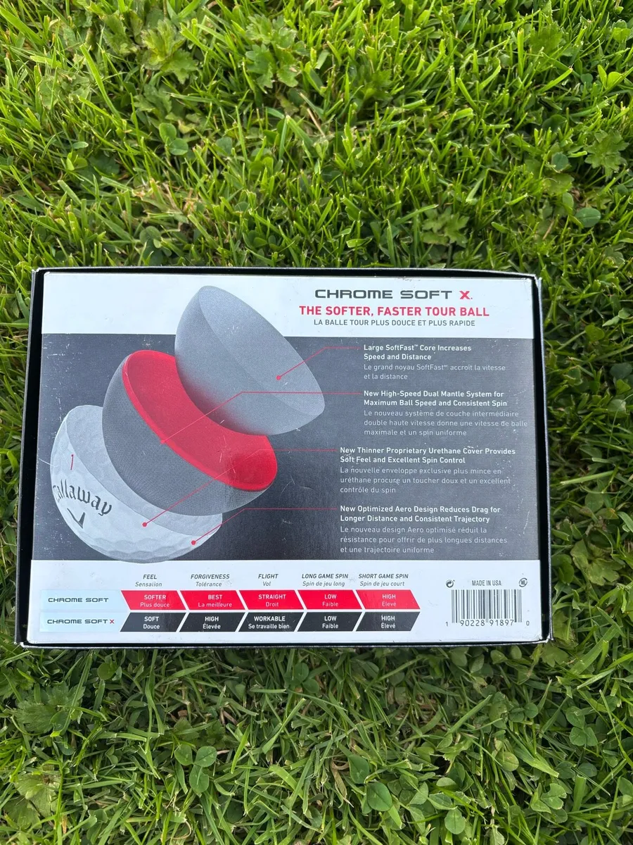 Callaway Chrome Soft X Golf Balls - Image 2