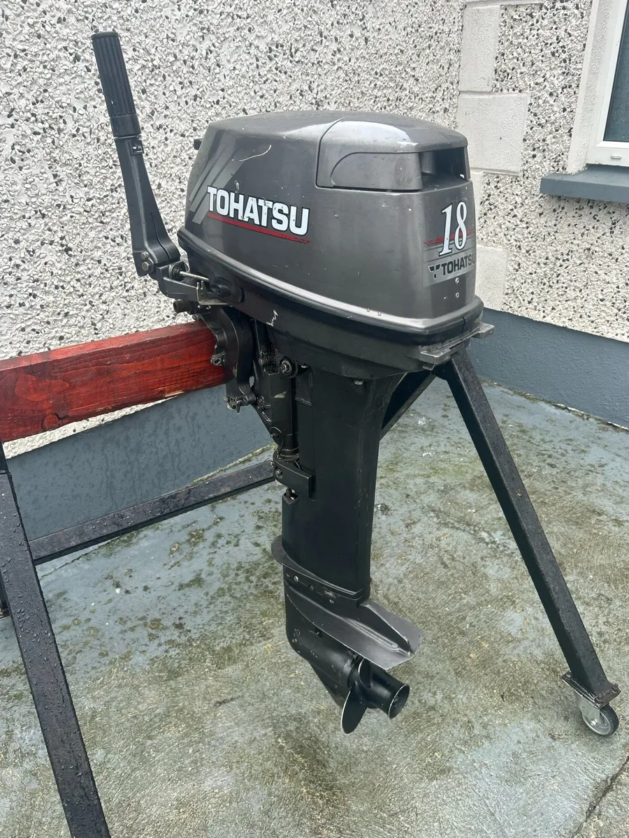 Tohatsu 18hp 2 Stroke Outboard Engine Long Shaft - Image 3