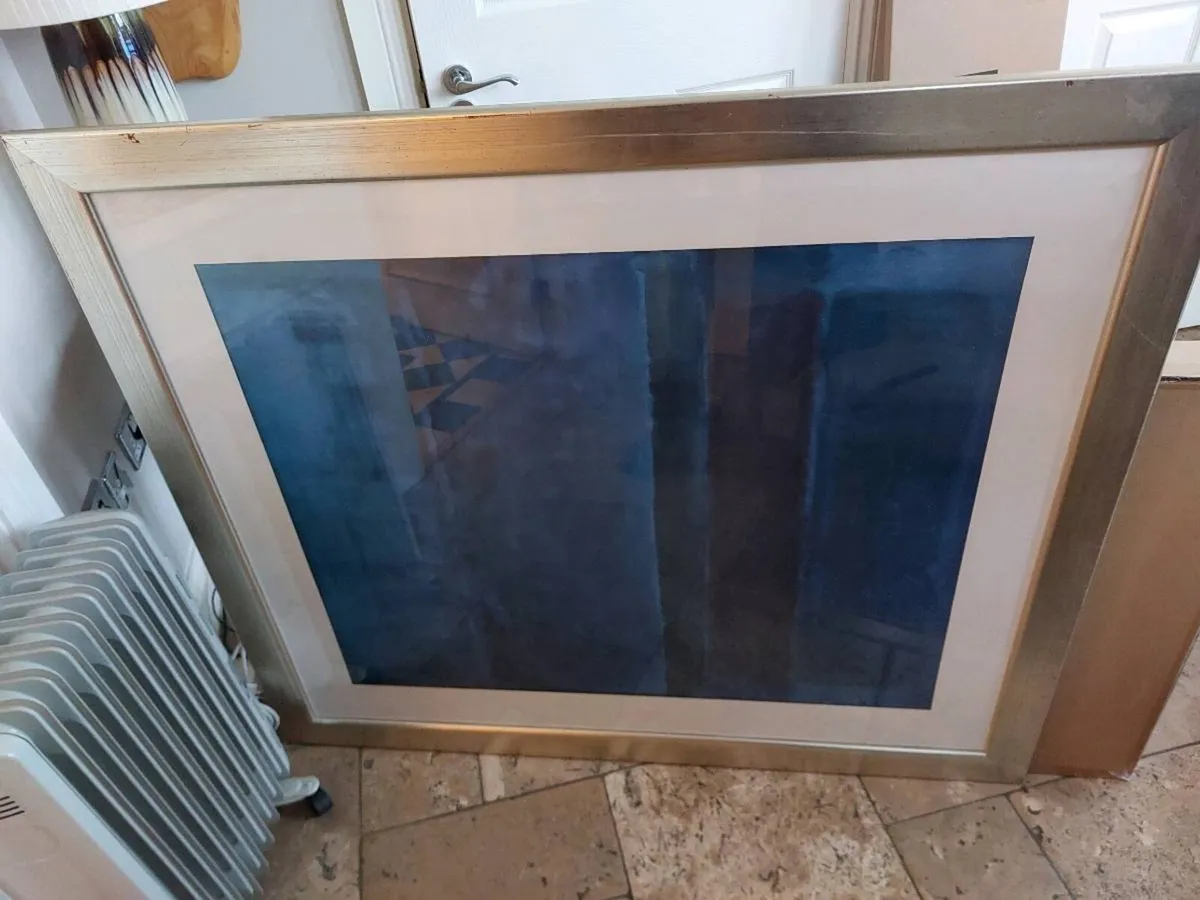 Large Wall Art - Blue (123.5 x 106.5cm) - Image 1