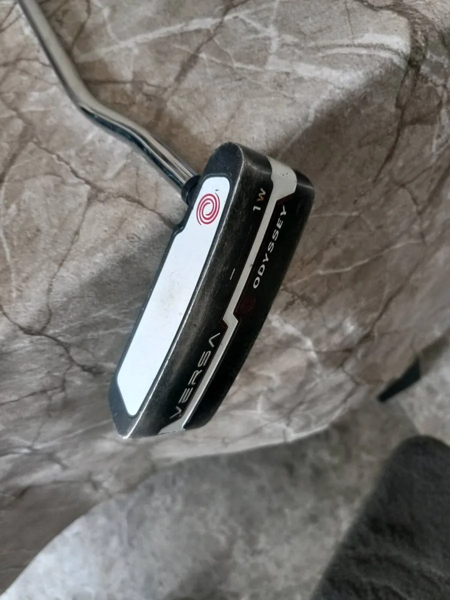 Odyssey golf putter.  Right handed club. - Image 4