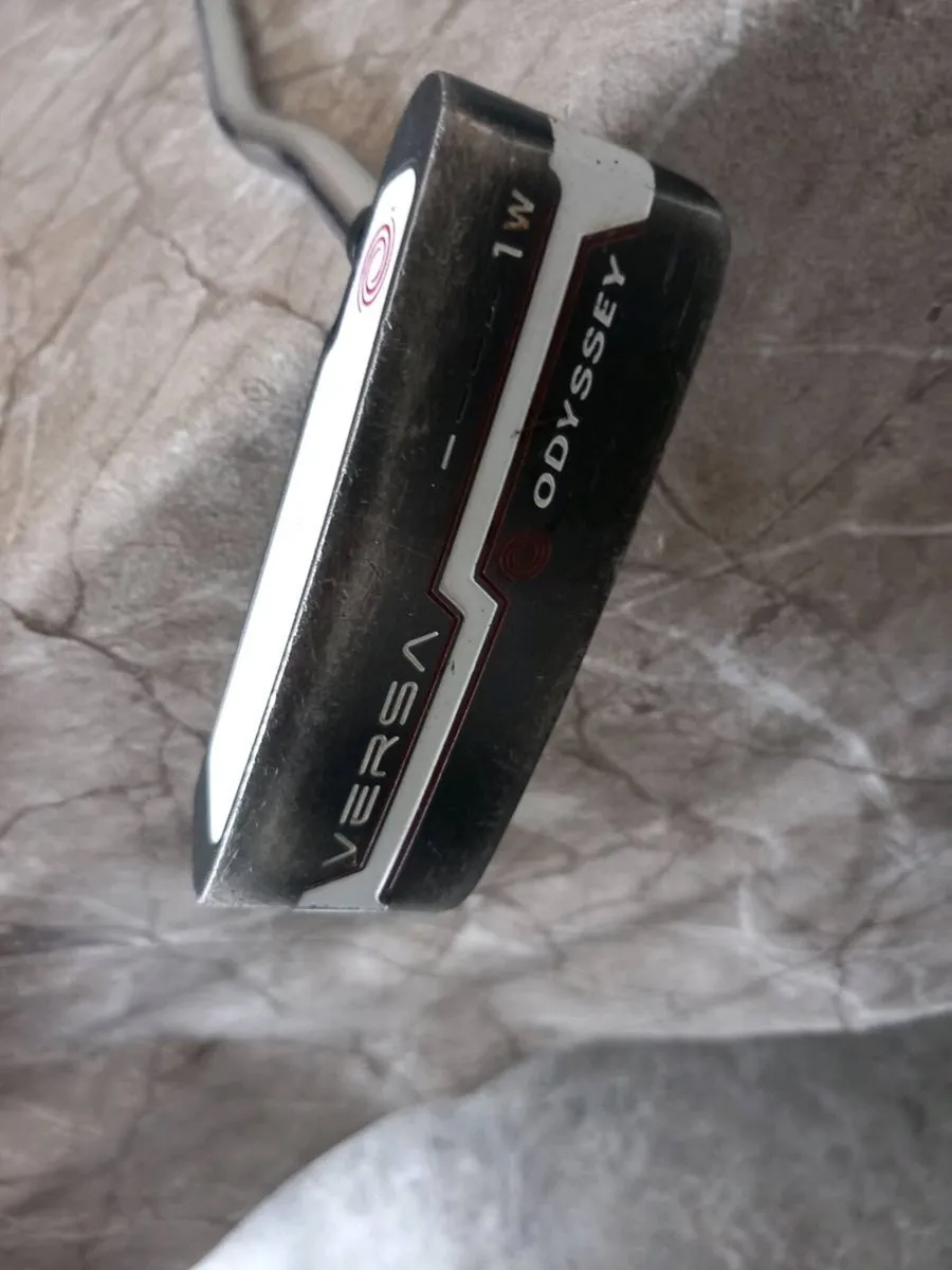 Odyssey golf putter.  Right handed club. - Image 3
