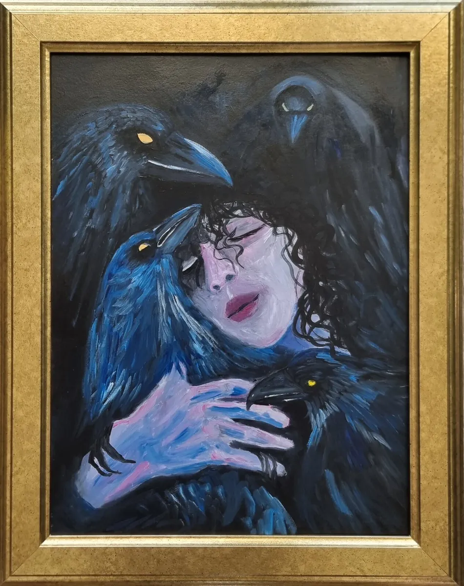 Beautiful delusion. Oil painting. - Image 1