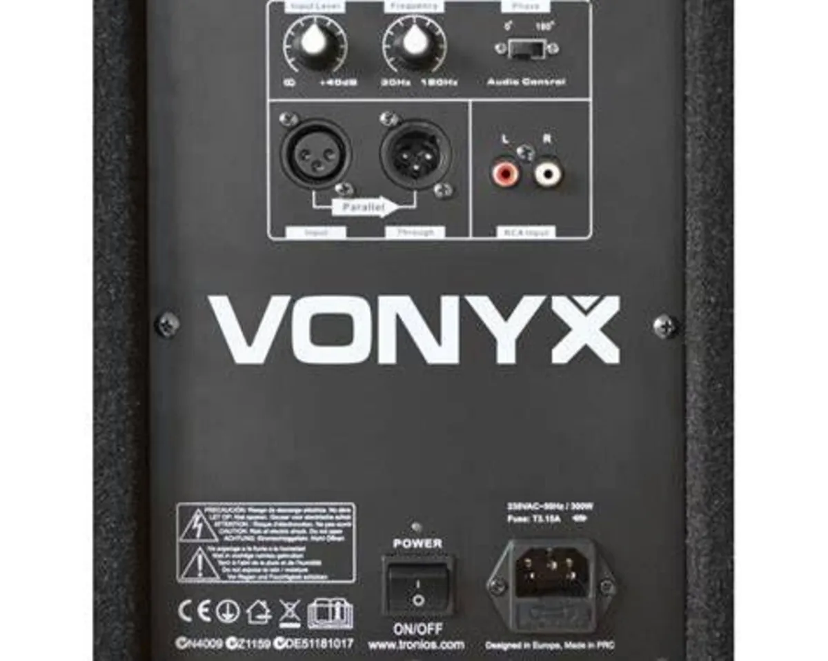 VONYX SWA18 18" ACTIVE SUBWOOFER - Image 2