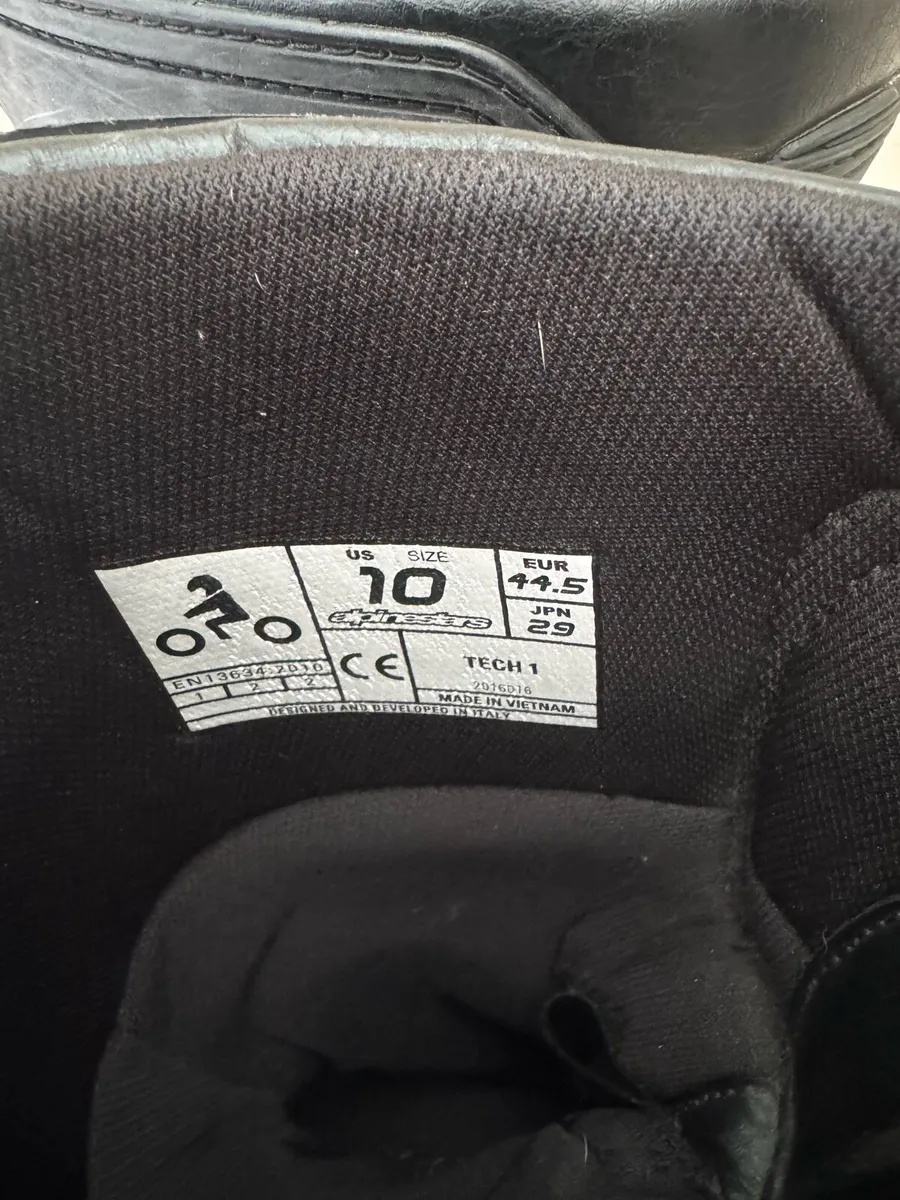 Alpinestars Tech 1 adventure boots - Image 3