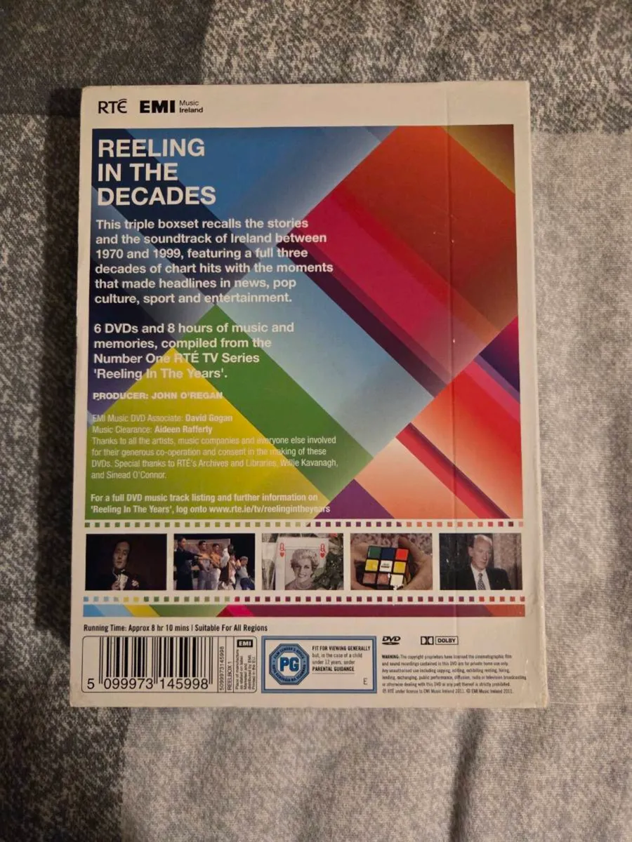 Reeling in the Years Decades RTE DVD 70s 80s 90s - Image 4
