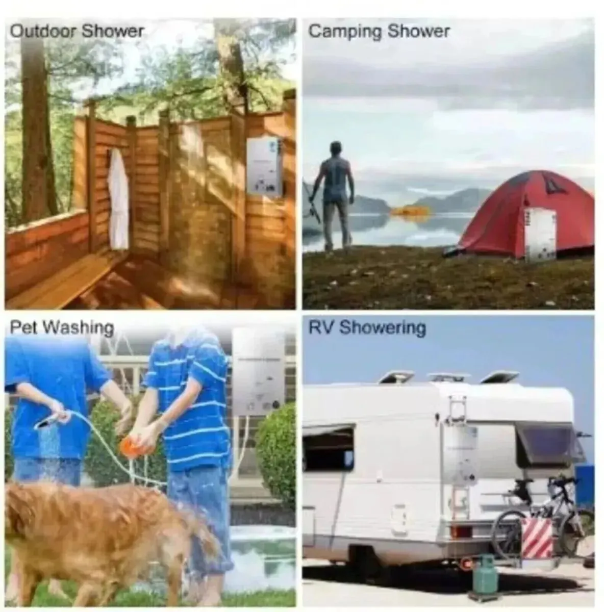Gas Water Heater 16L Instant Hot Water Caravan - Image 2