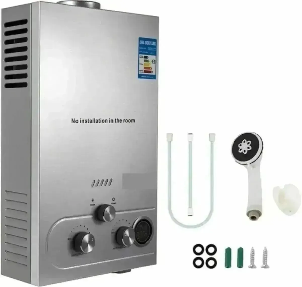 LPG Water Heater 16L Tankless Gas Boiler - Image 4