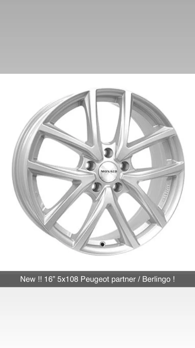 16” Peugeot Citroen Berlingo partner 5x108