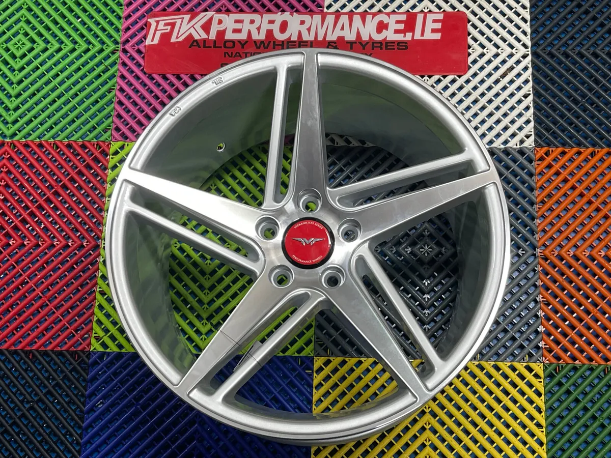 18” veemann vfs31 concave 9.0” all round 5x112 - Image 1
