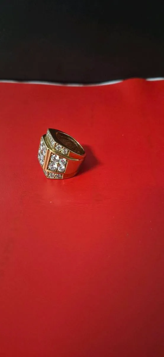22 gram mens ring 9ct - Image 2