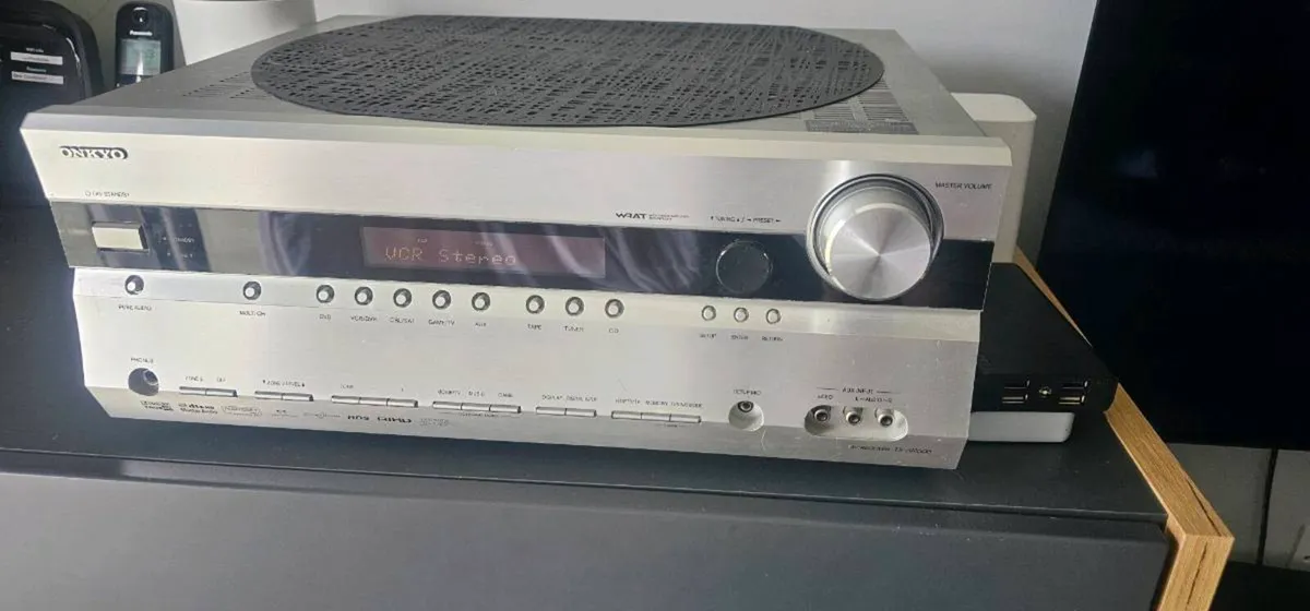 Onkyo Tx-Sr606 AV 7.1 receiver+remote - Image 2