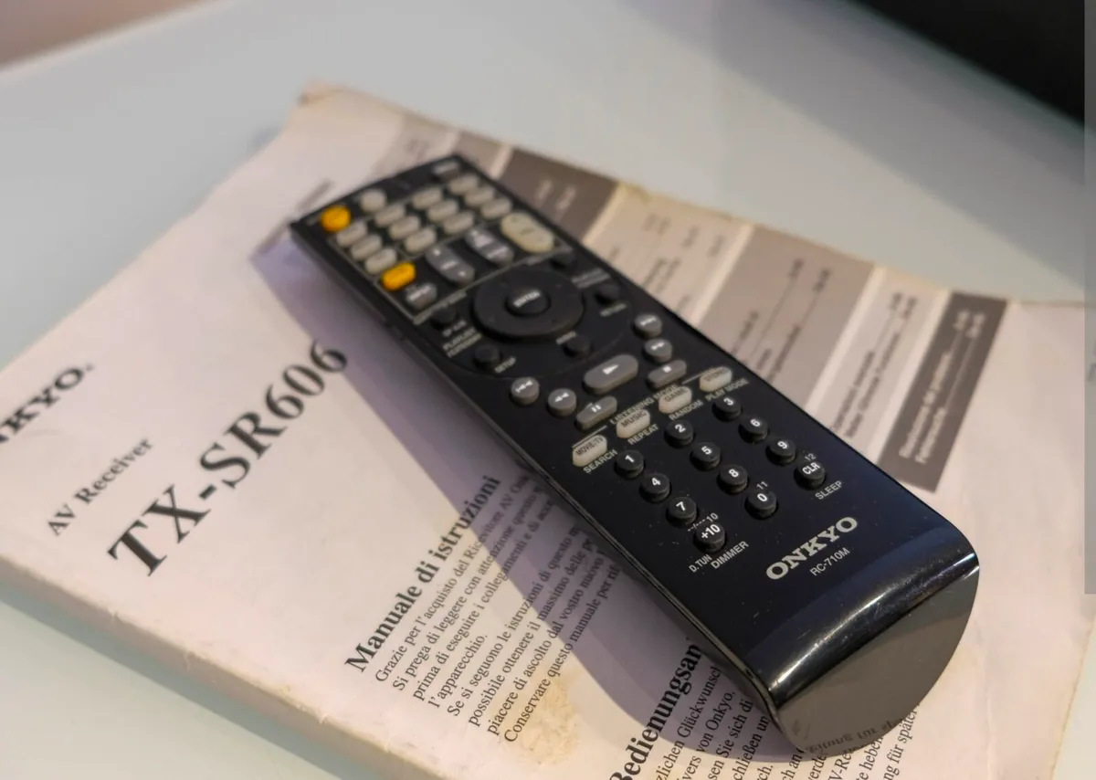 Onkyo Tx-Sr606 AV 7.1 receiver+remote - Image 4