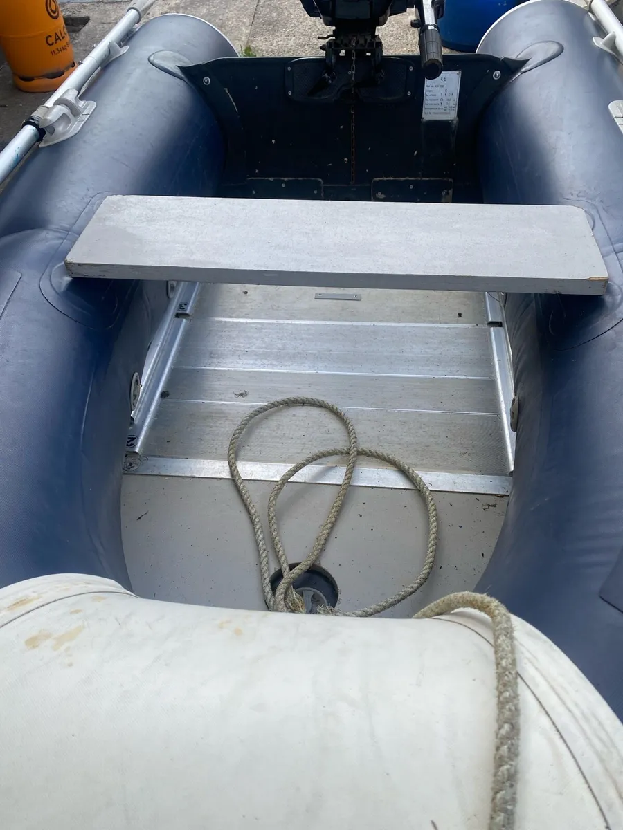 2.7 metre inflatable with launching trolley - Image 1