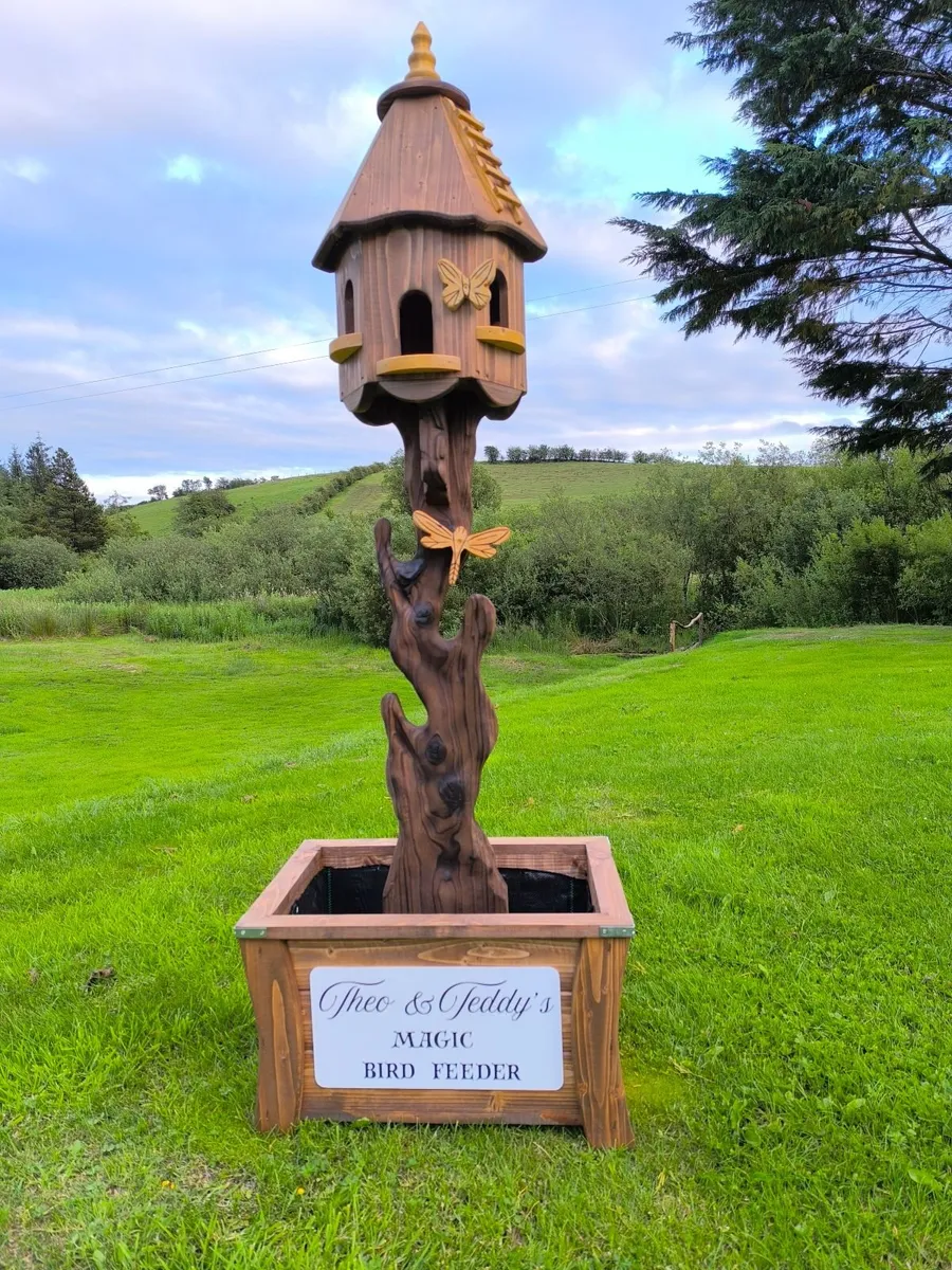 Bird  feeder with planter - Image 2