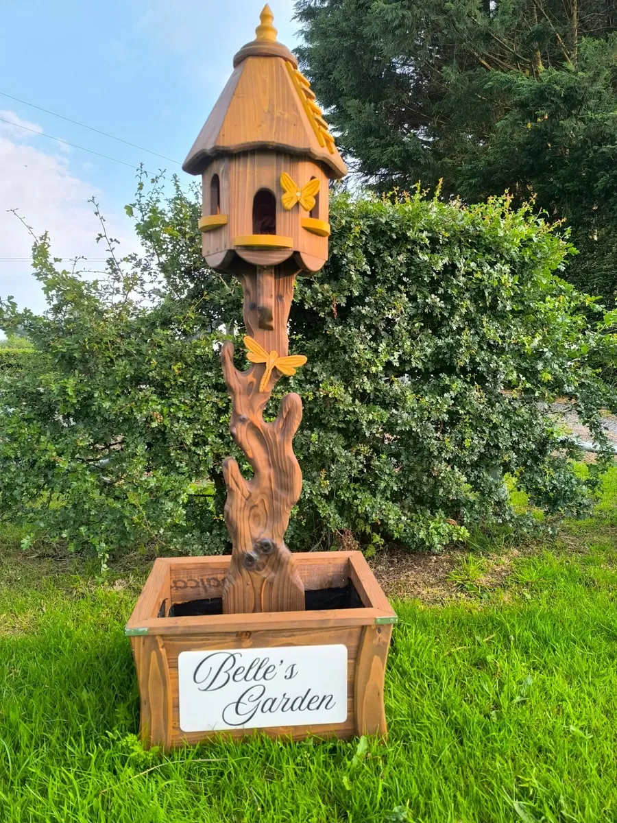 Bird  feeder with planter - Image 3