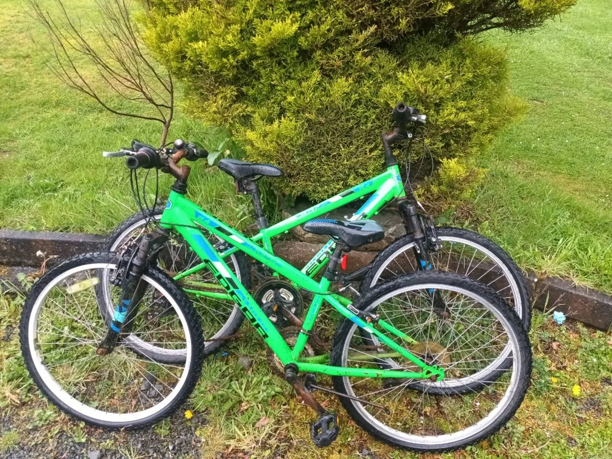 2 worn kids bike - Image 1