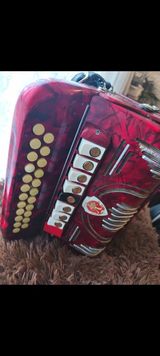Rare Vintage Paolo Soprani B/C Button  Accordion - Image 1