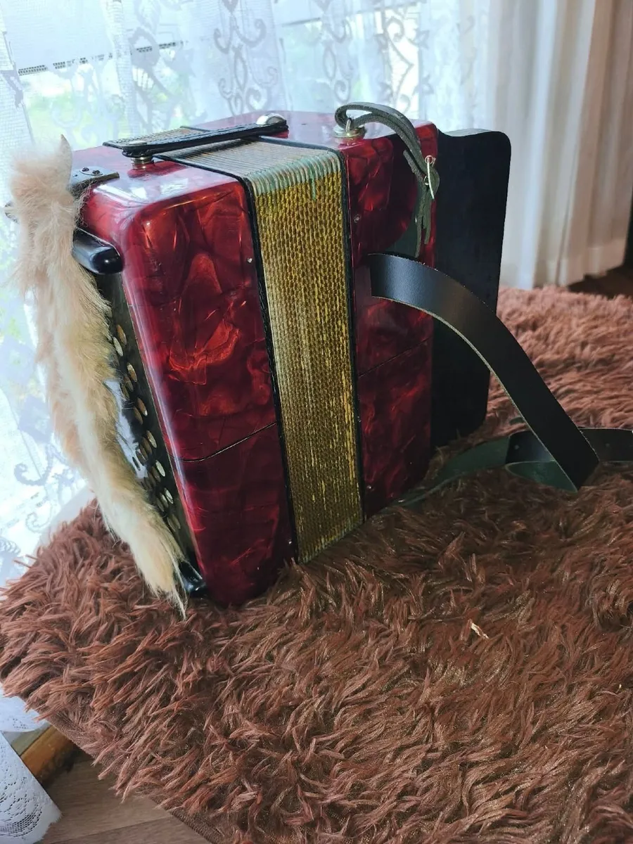 Vintage Hohner Corso 2-Row Accordion – Tuned to B/ - Image 3