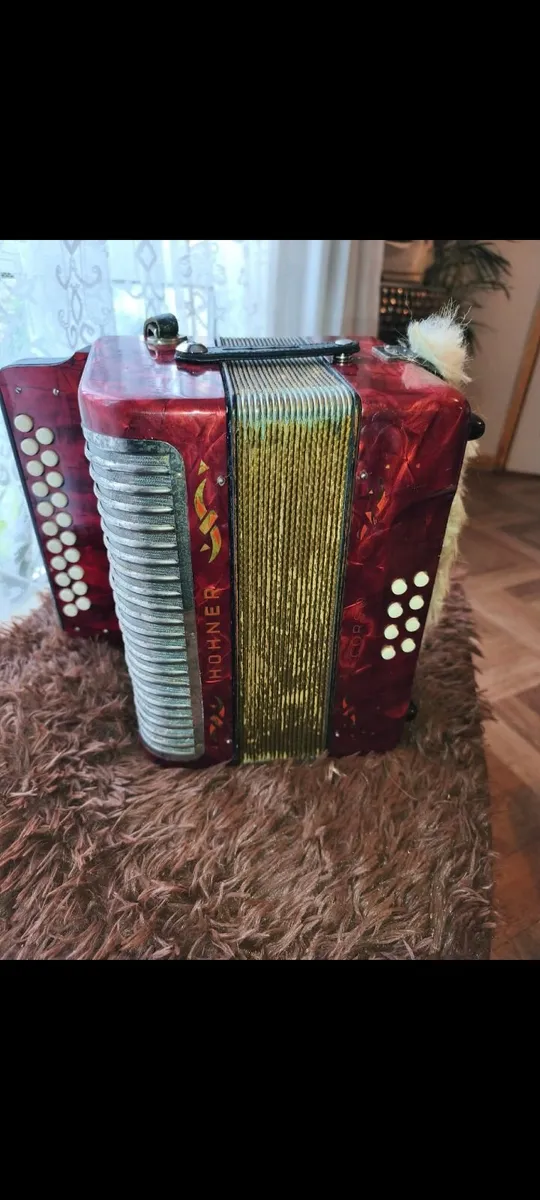 Vintage Hohner Corso 2-Row Accordion – Tuned to B/ - Image 4
