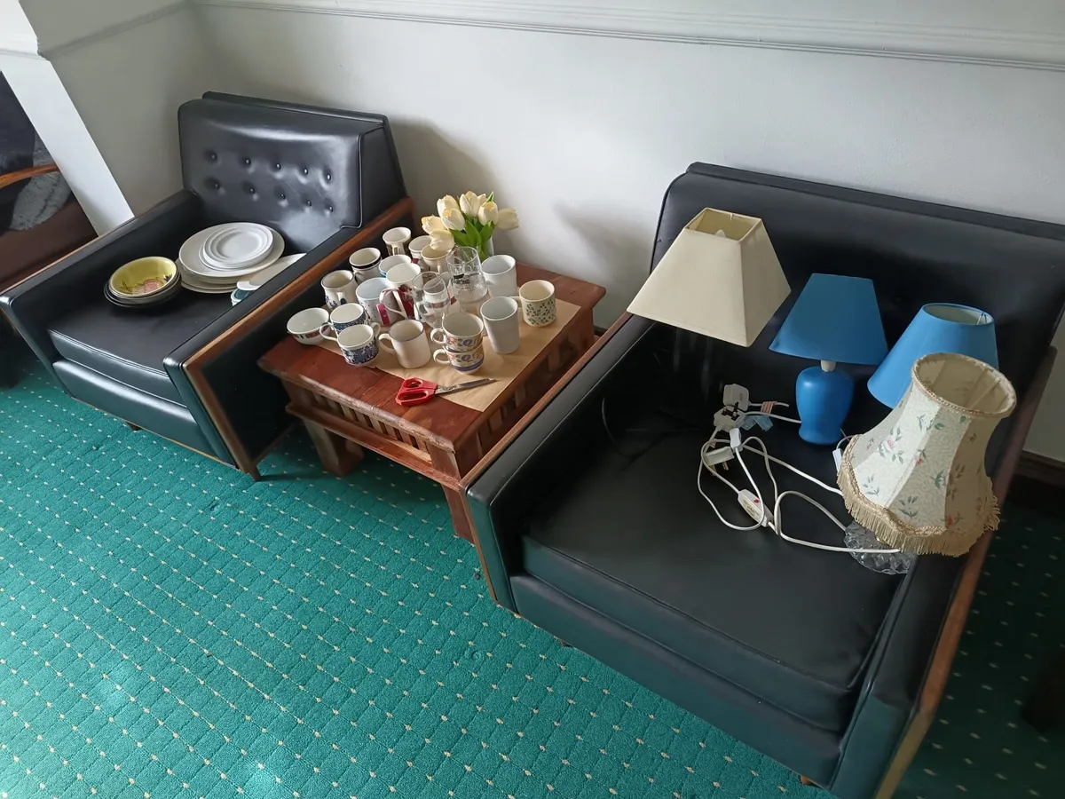 House Clearance, Double Bed, Arm Chairs & More - Image 3