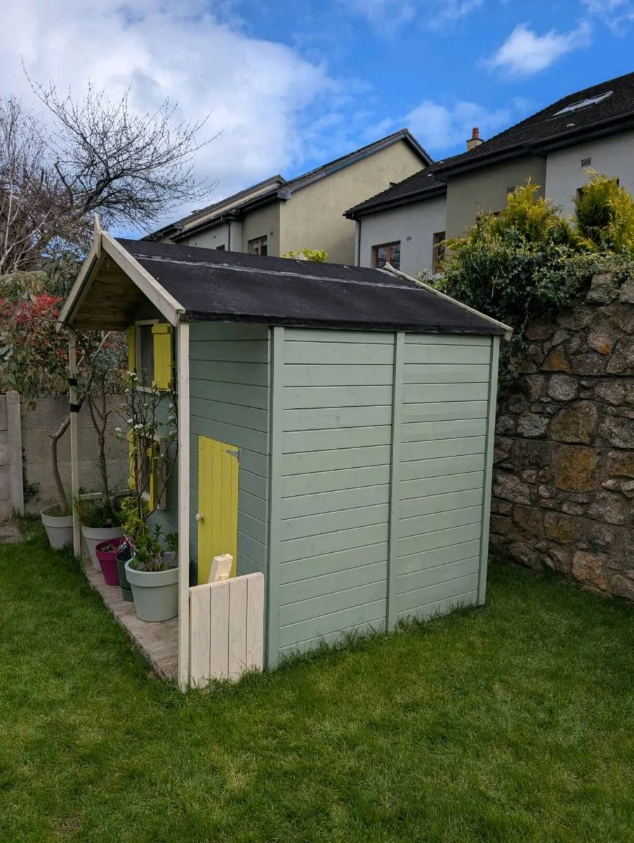Large 2 Storey Wooden Playhouse – 2m x 2m – Disman - Image 4