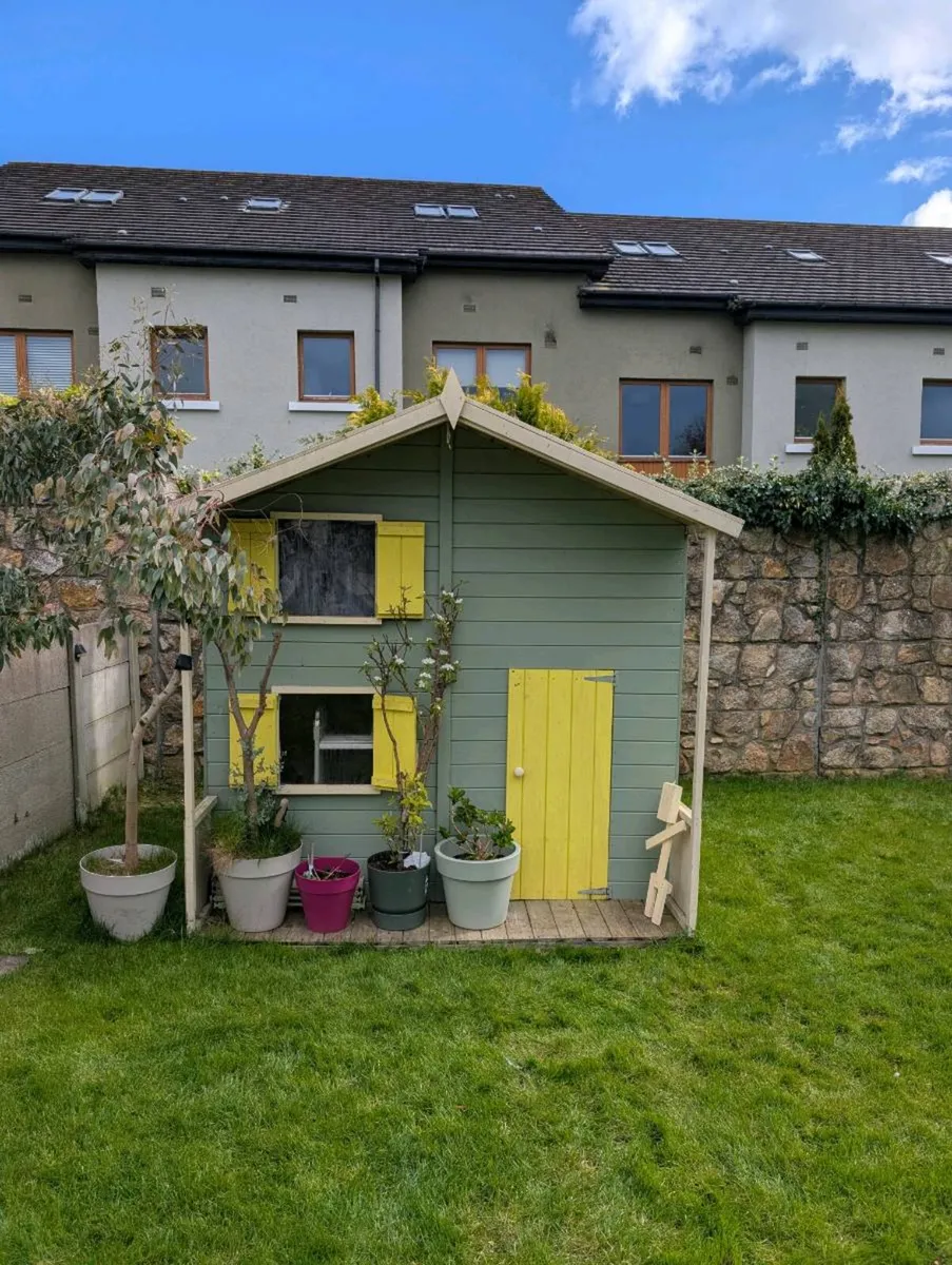 Large 2 Storey Wooden Playhouse – 2m x 2m – Disman - Image 2