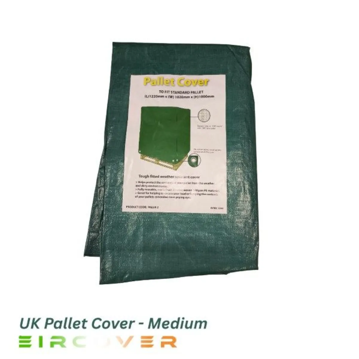 UK Pallet Cover Medium - 1220  L x 1020 W x 1000 H - Image 1