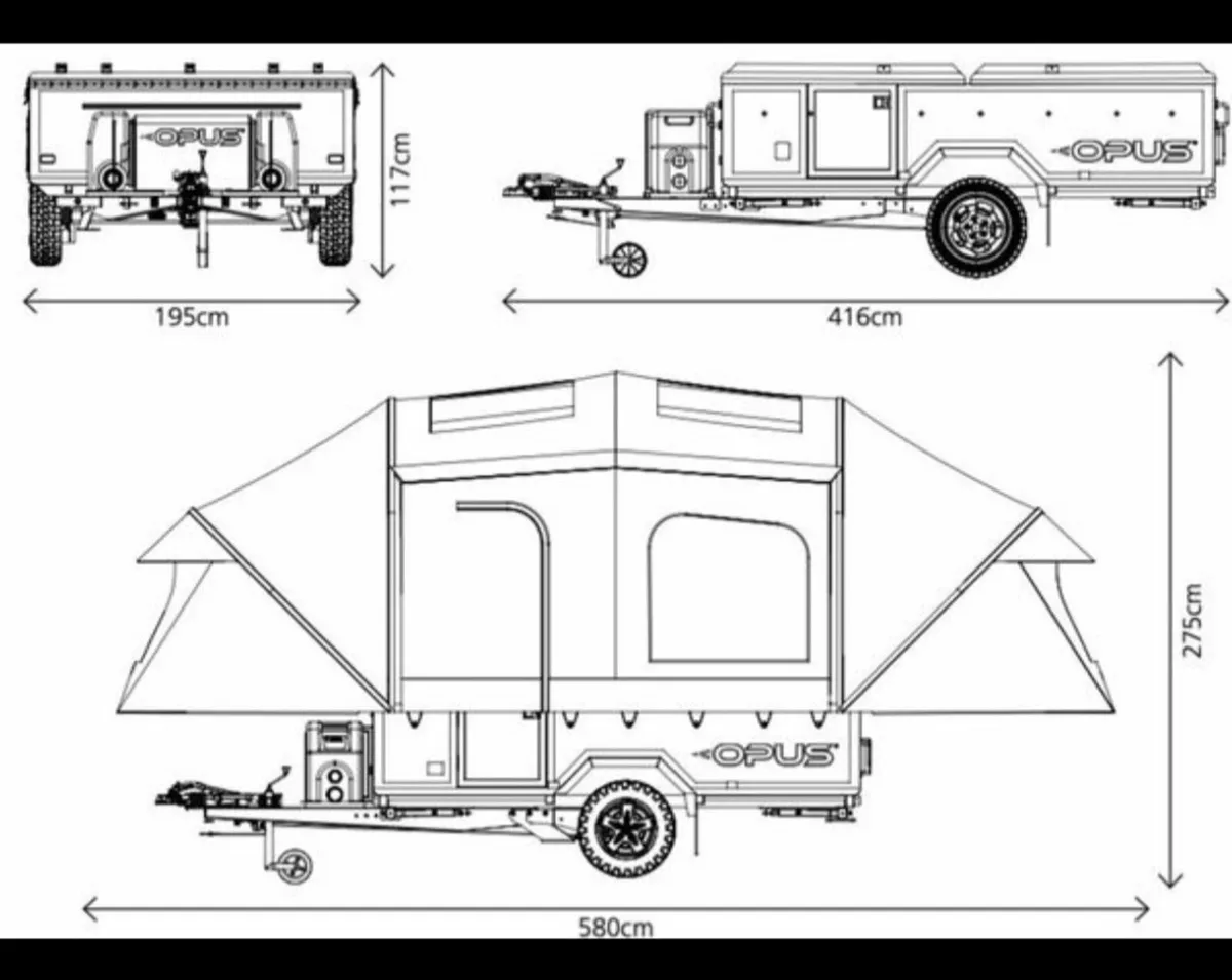 Opus OP4 Camper Trailer - Image 4