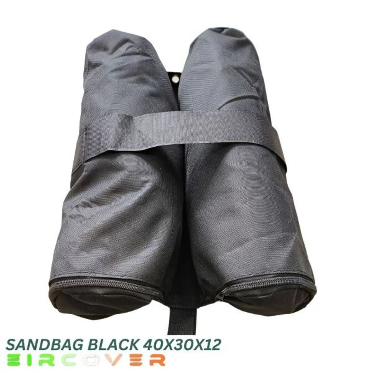 Double Sandbags  black : 40cm x 25cm x 12cm - Image 1