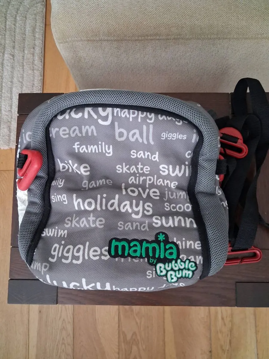 Inflatable booster travel cushion - Image 1