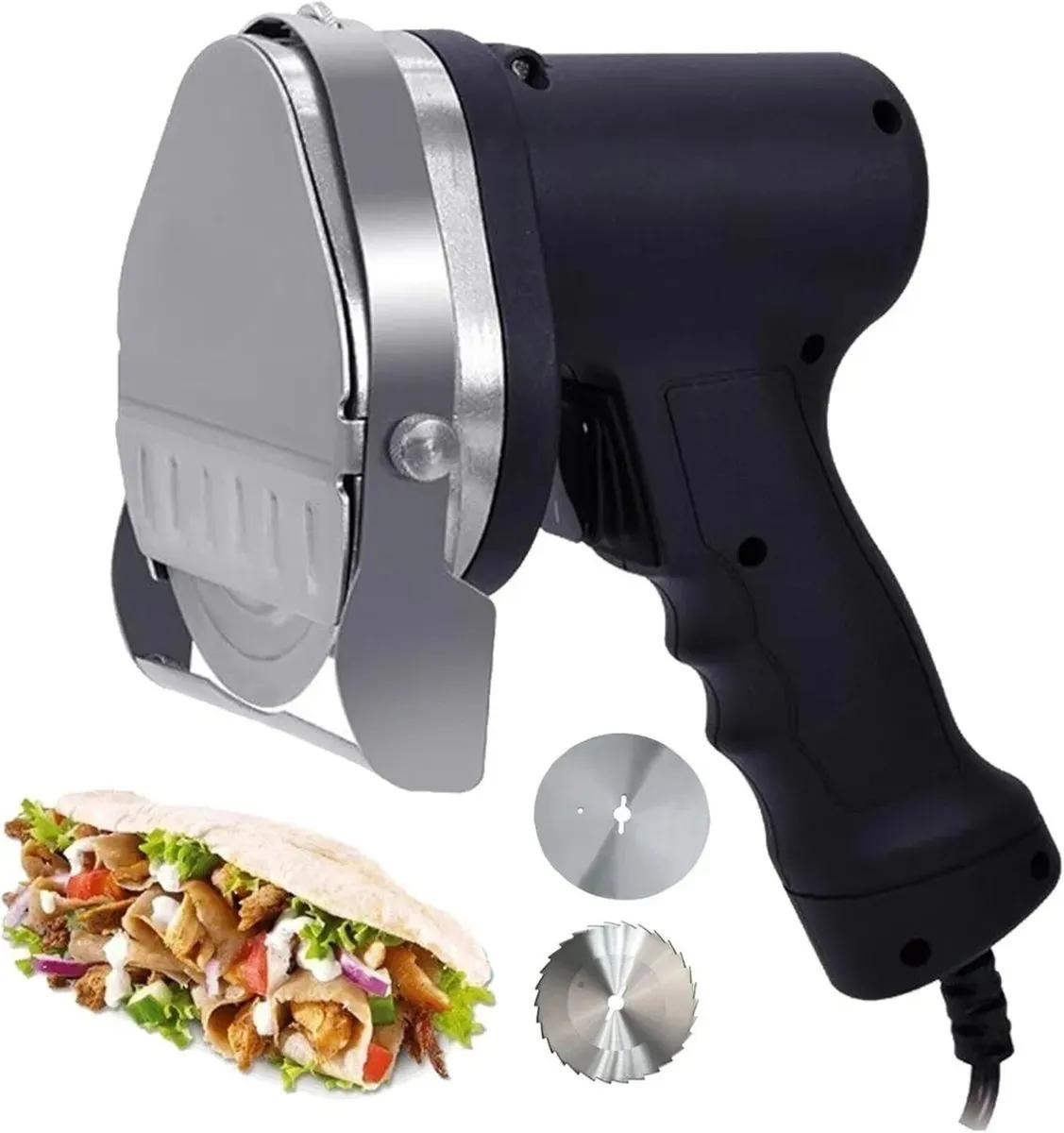 Electric Kebab Slicer 80W Rechargeable - Image 1
