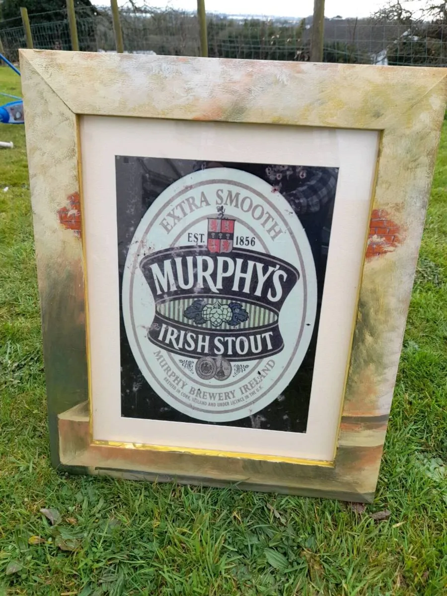 Murphys Tin Sign Framed - Image 2