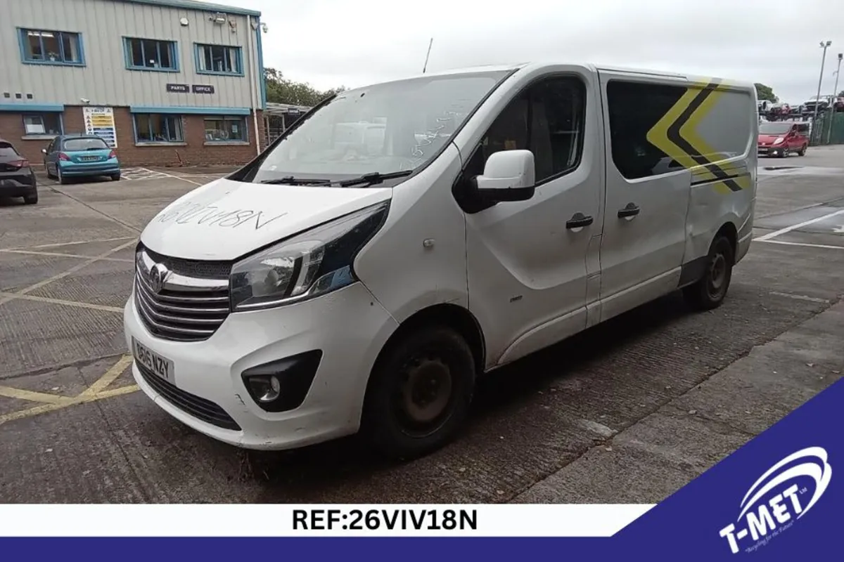 2016 VAUXHALL VIVARO BREAKING FOR PARTS - Image 1