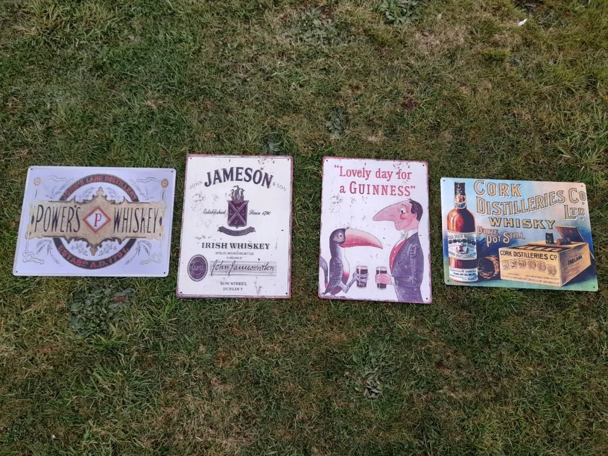 Tin Signs - Image 1