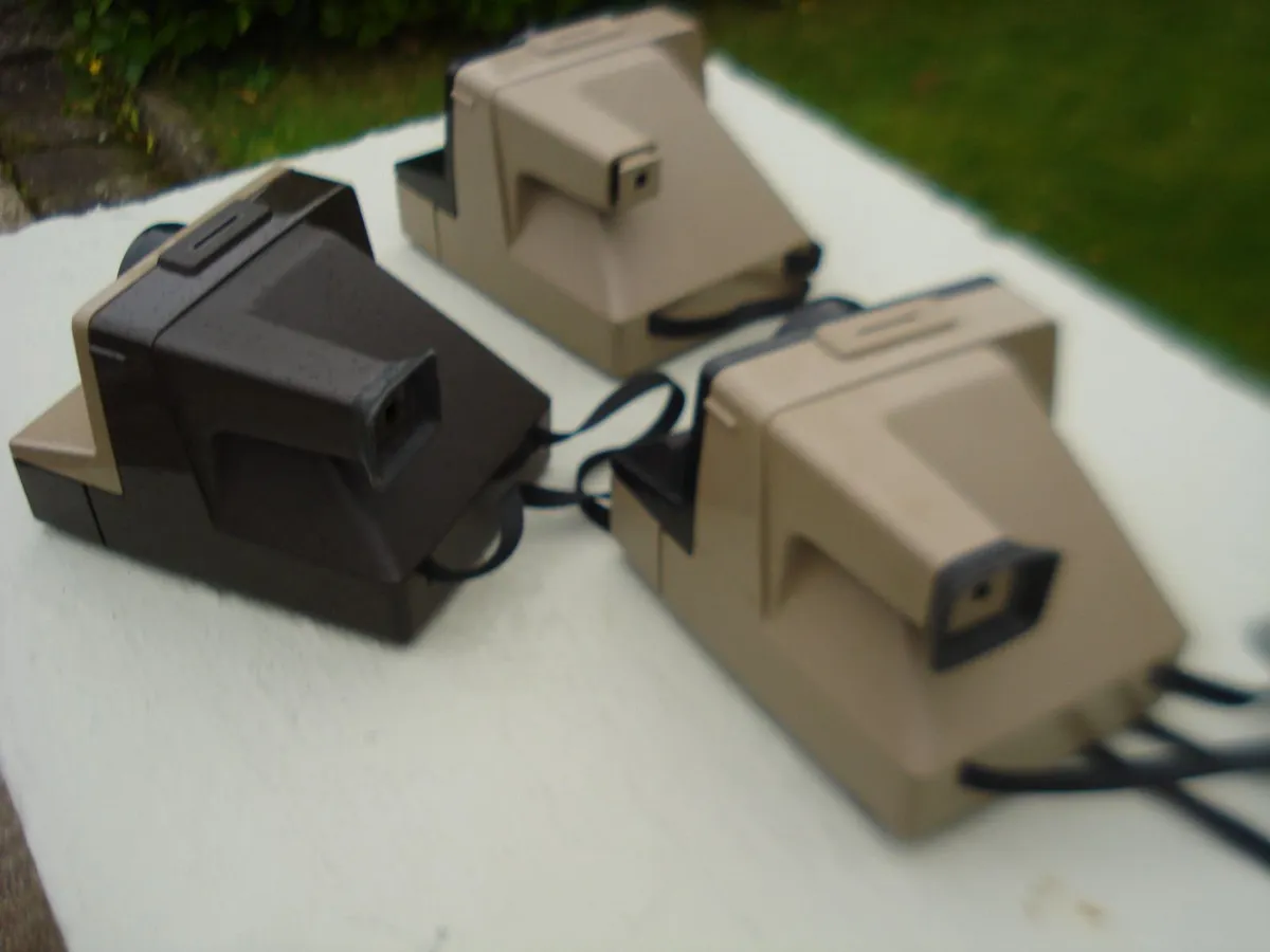 3 POLAROID PRESTO LAND CAMERAS. 1970/80s. - Image 2