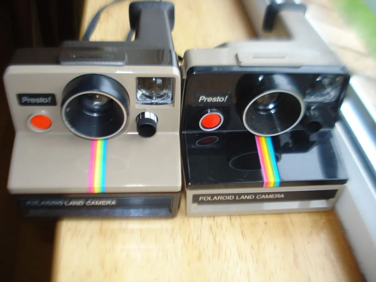 3 POLAROID PRESTO LAND CAMERAS. 1970/80s. - Image 3