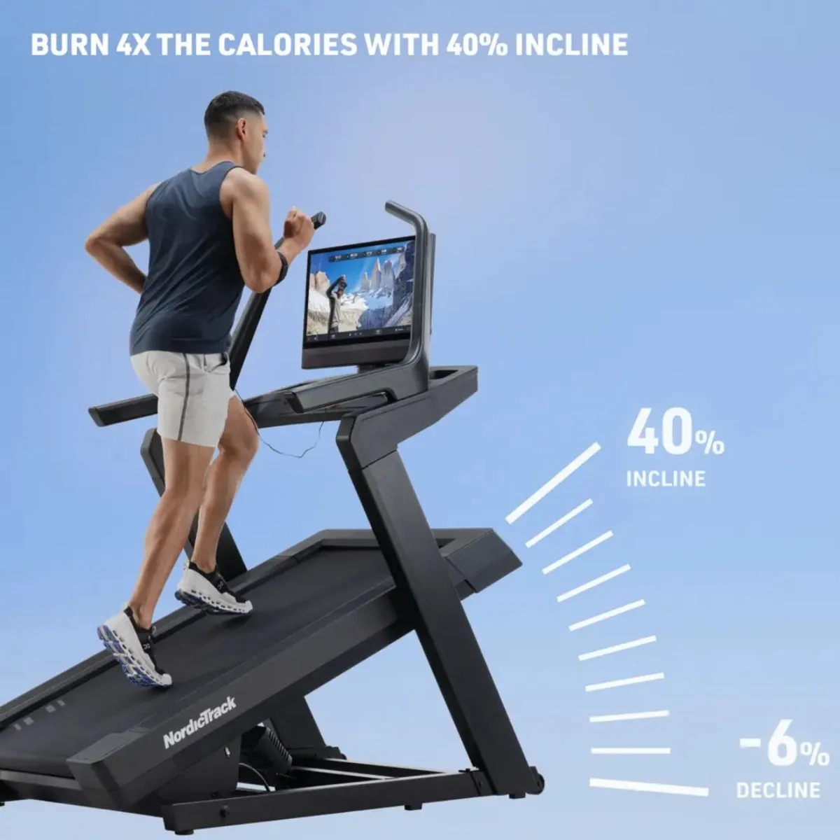 Nordictrack x24 Incline treadmill-Free delivery - Image 1