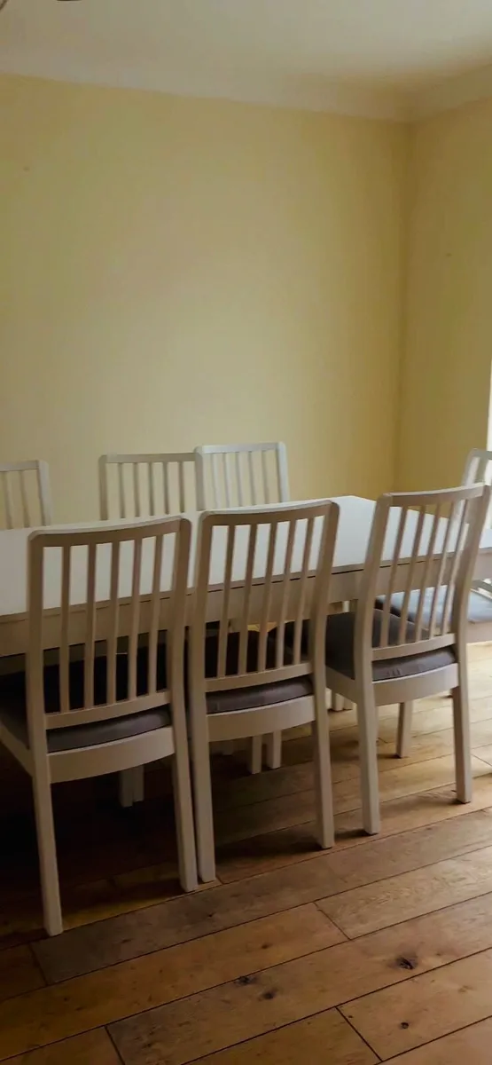 Dining Table & 6 Chairs - Image 2
