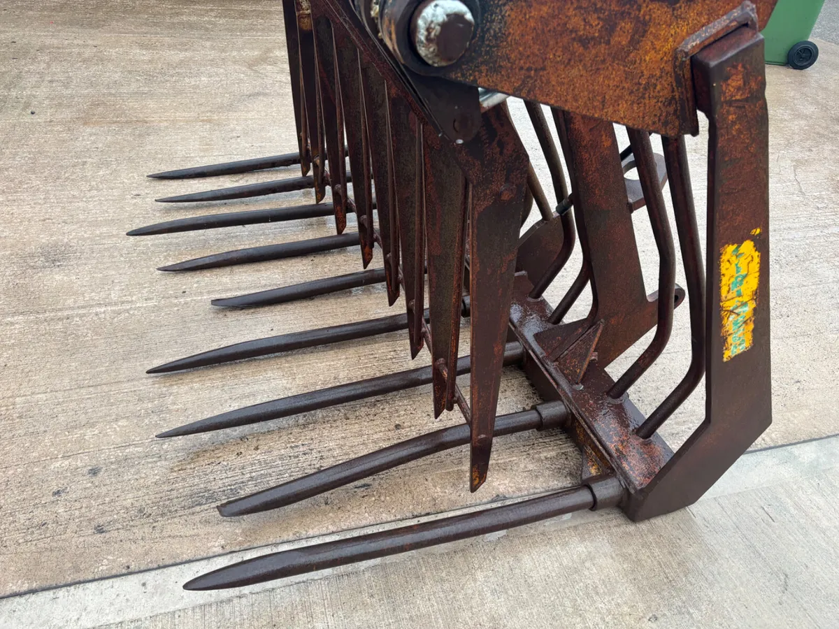 Pin & cone Buckrake / push off fork - Image 4